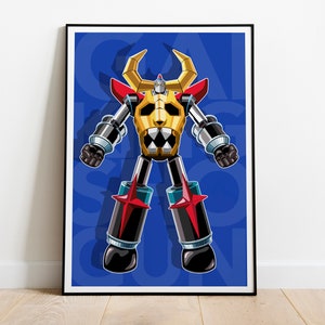 Shogun Gaiking Poster Print