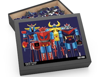 Puzzle Box-Shogun Warriors(120, 252, 500-Piece)