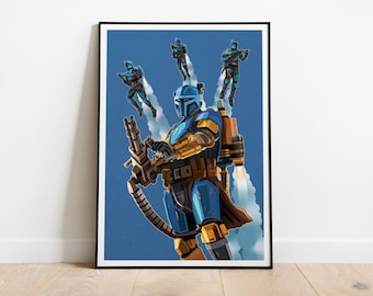 Deathwatch Graphic Poster
