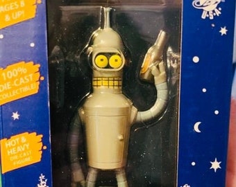 Vintage Futurama Small Bender Figurine