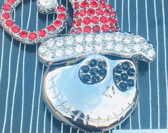 Vintage Rhinestone Jack Pin