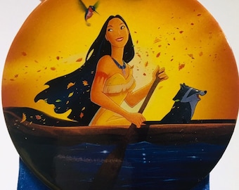 Vintage Promotional Pocahontas Movie Button