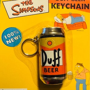 Duff Beer Keychain