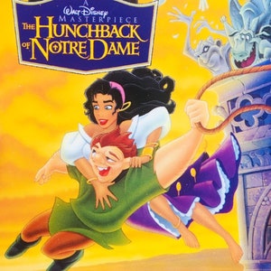 Vintage Hunchback of Notre Dome Promotional Video Button