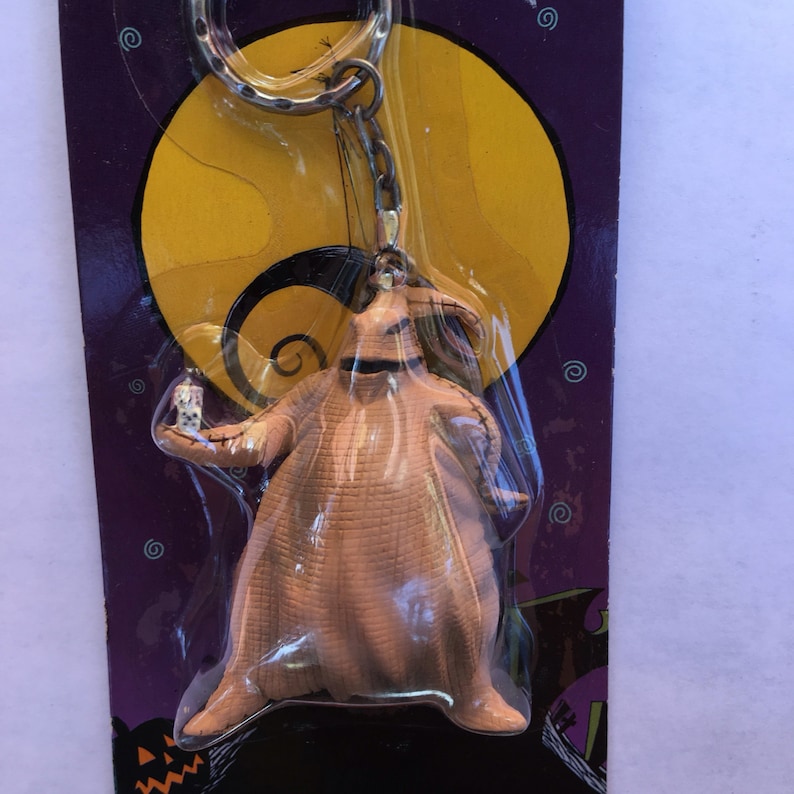 oogie boogie plush keychain