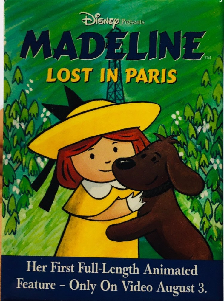 Madeline Lost In Paris Promotional Movie Button Etsy
