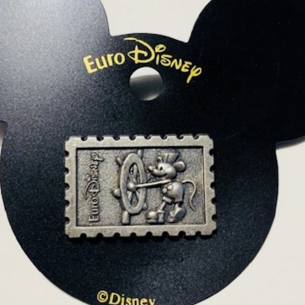 Euro Disney Steamboat Willie Pin