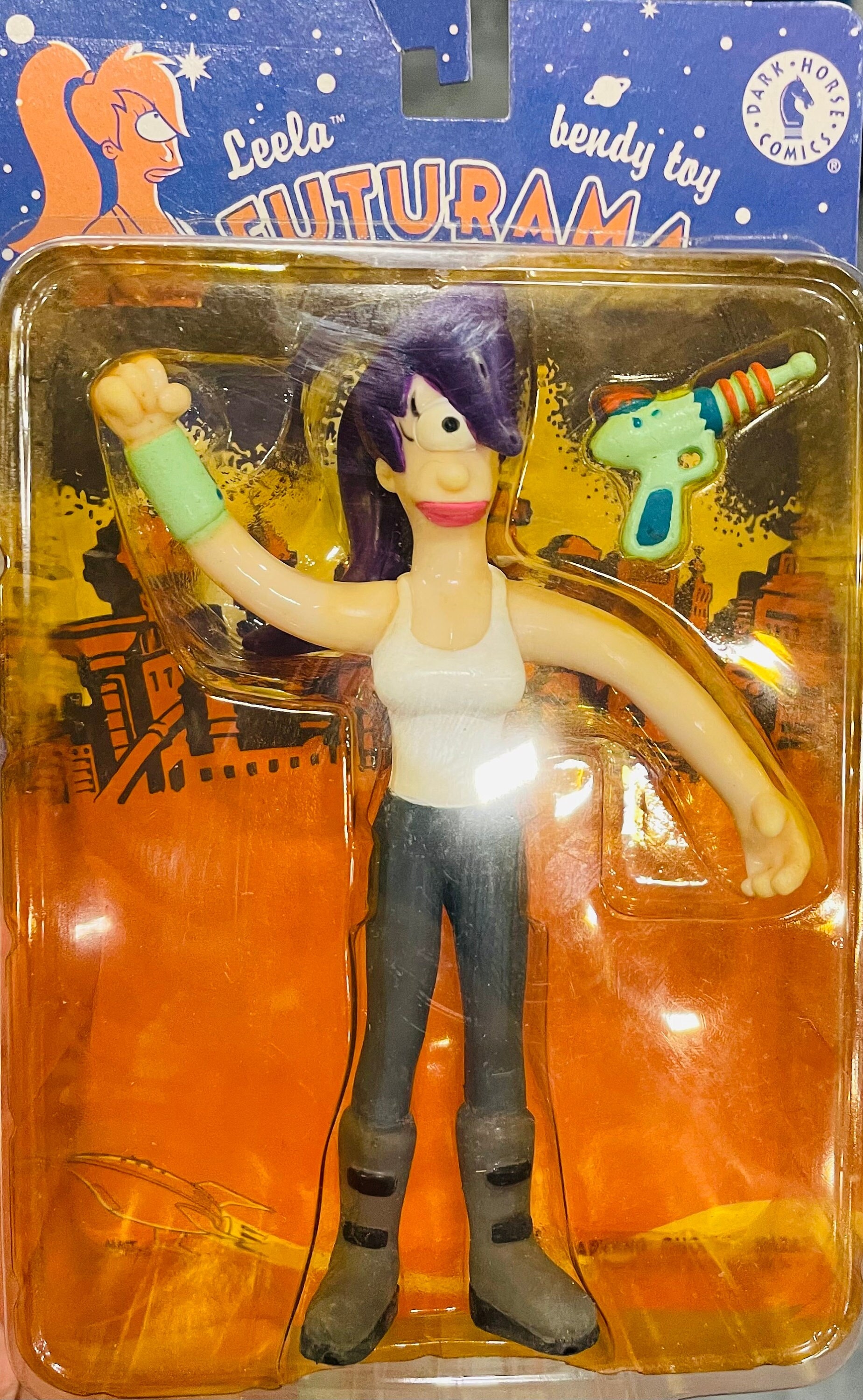 Statuette Leela Futurama Figurine Leela Futurama Par Toynami - 2008,  Plastique, Collection, Neuf Figurine Toynami Leela, image size:1849x3000