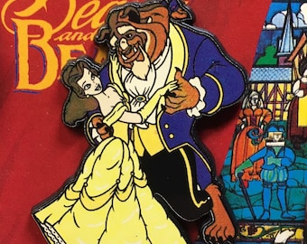 Vintage Belle and Beast Pin