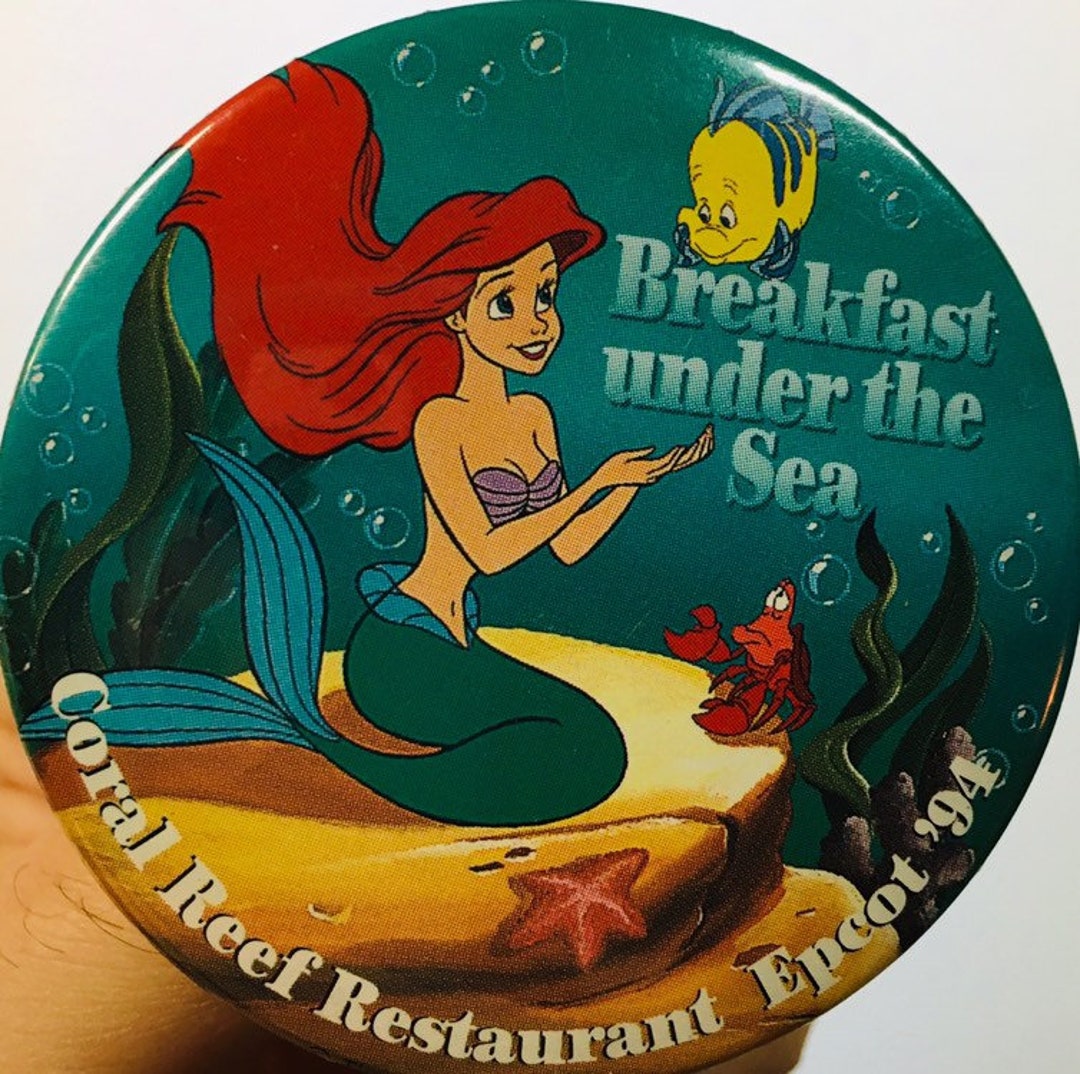 Breakfast Under the Sea Button - Etsy