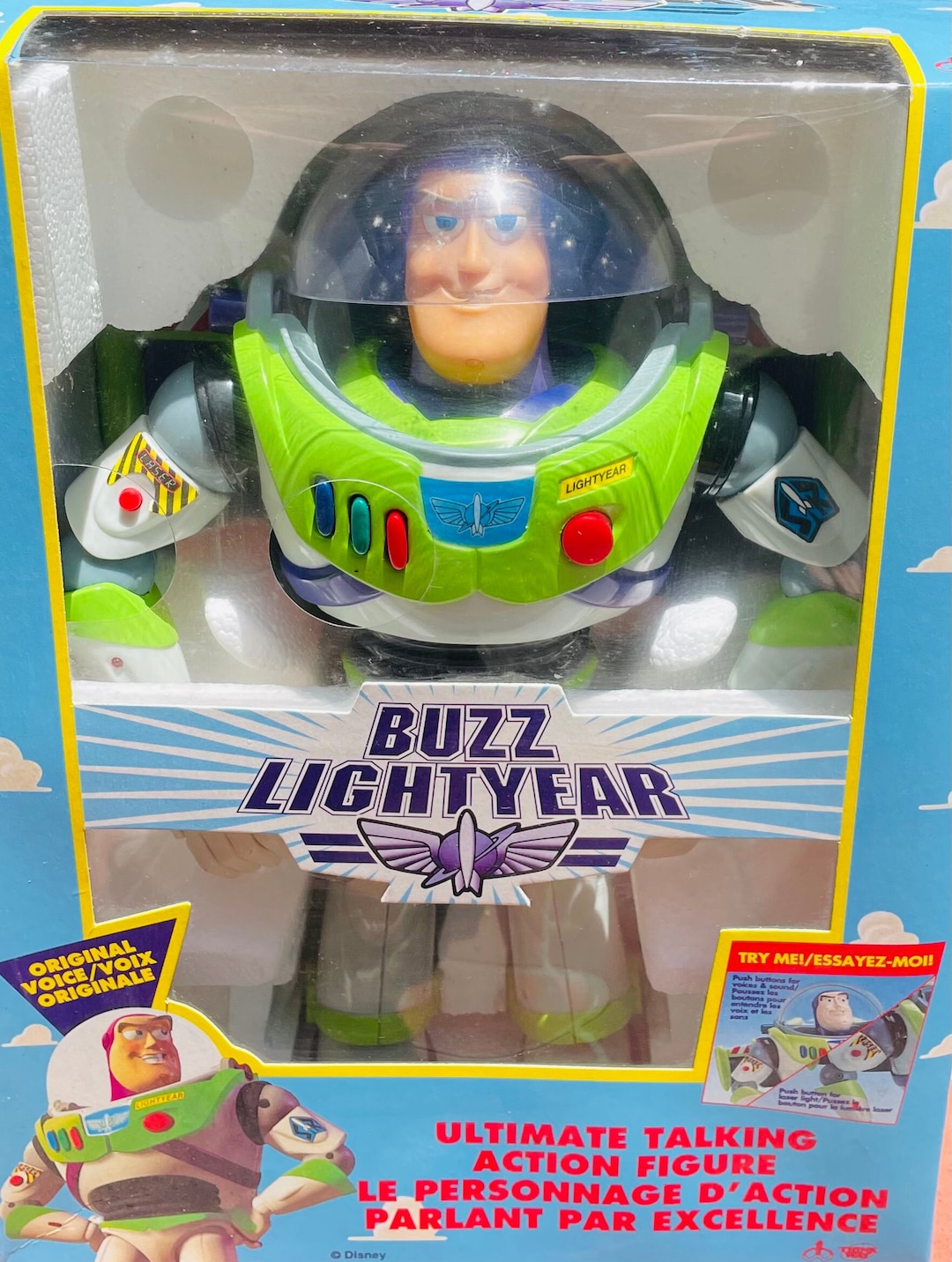 Vintage Buzz Lightyear Action Figure - Etsy