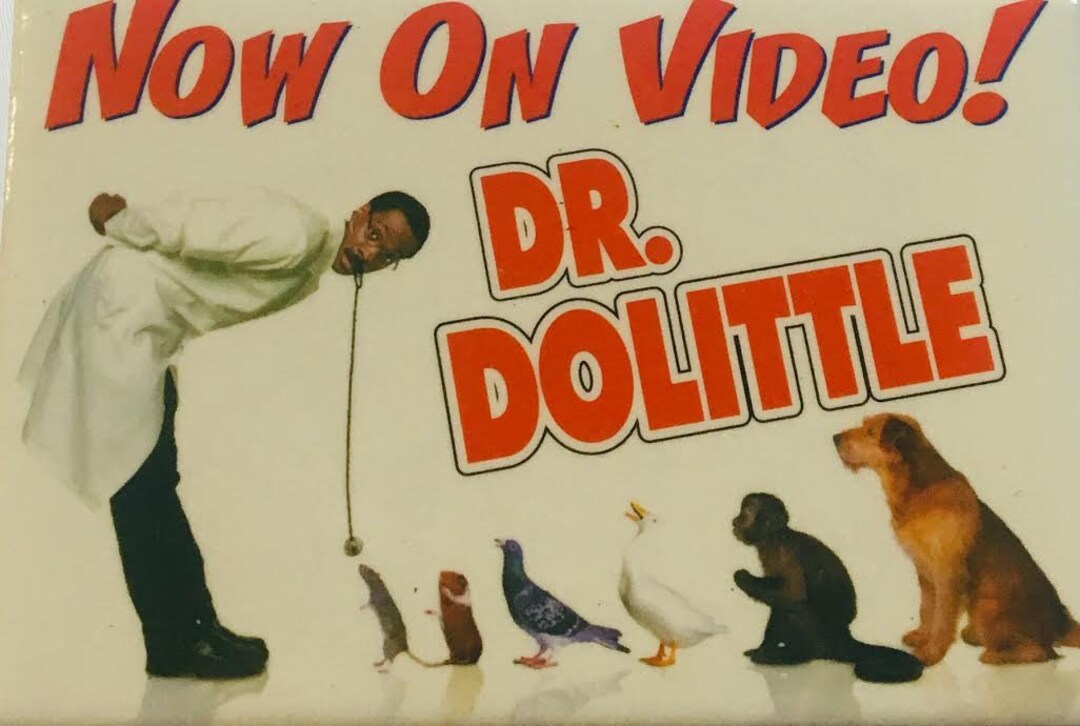 Dr Dolittle Movie Promotional Button
