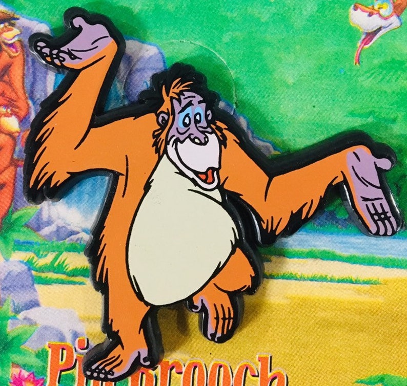 Vintage King Louie Pin Etsy