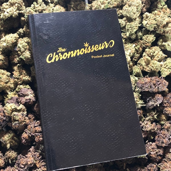 Cannabis Tasting Pocket Journal, weed tasting book, pot consumption book, cannabis journal, strain journal, pot journal, marijuana tasting b