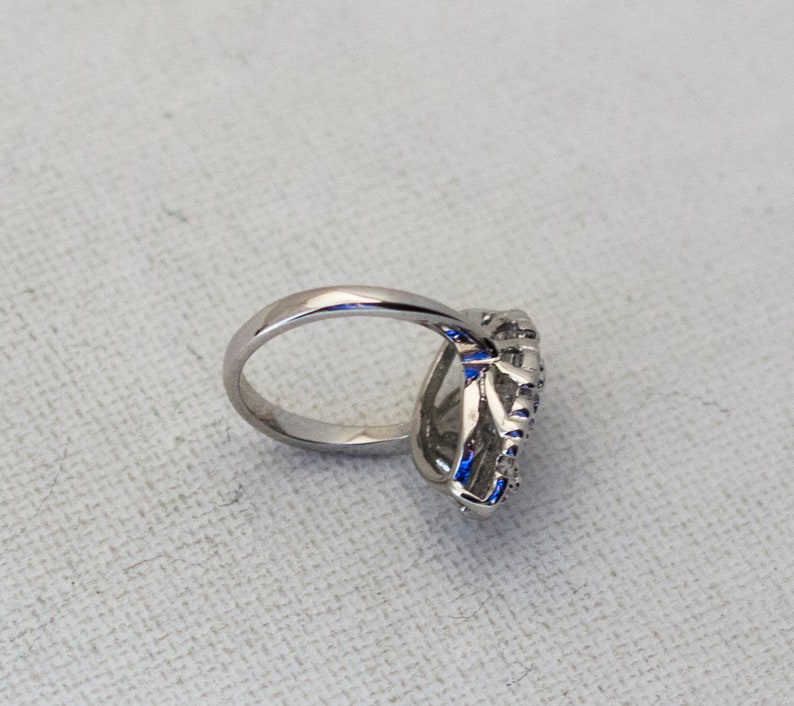 Silver Ring Multiple Sizes Edwardian Ring Avon Ring Fantasy Ring Elegant Ring Medieval Ring Beautiful Ring Art Nouveau Ring