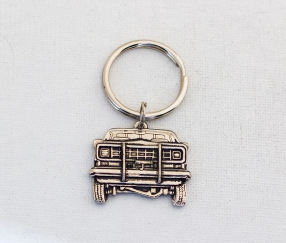 Vintage Advertising Keychain Key Gem
