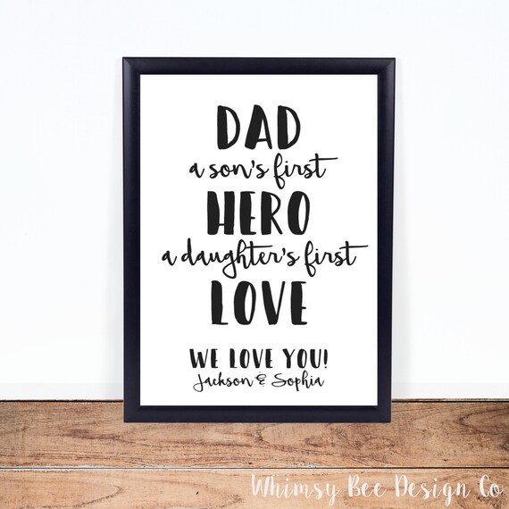 first dad birthday present