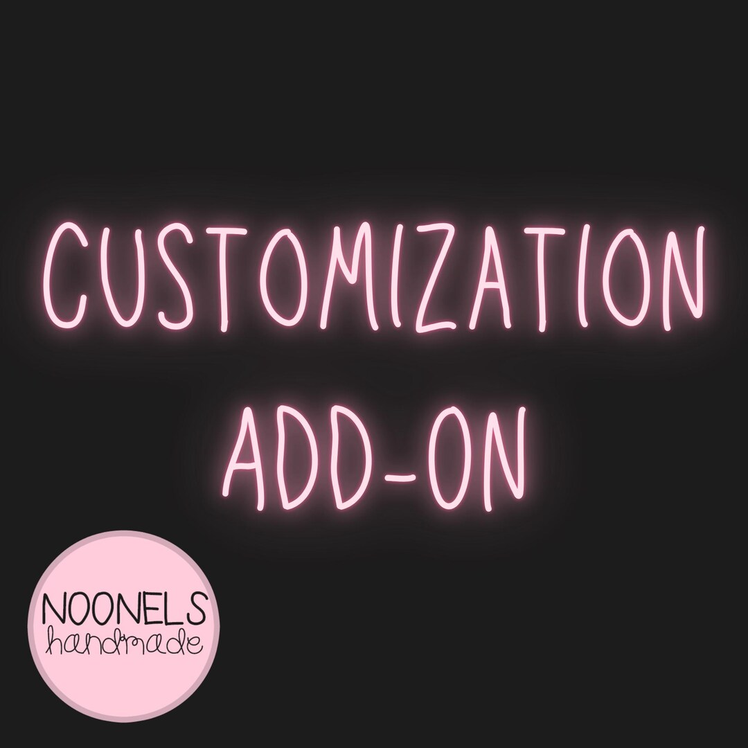 Canva Template Customization Add-on - Noonels Handmade (digital File ...