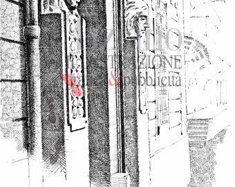 Libertad en Brescello original reproducción blanco y negro en china, imprimir vista, Brescello