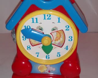 fisher price musical clock