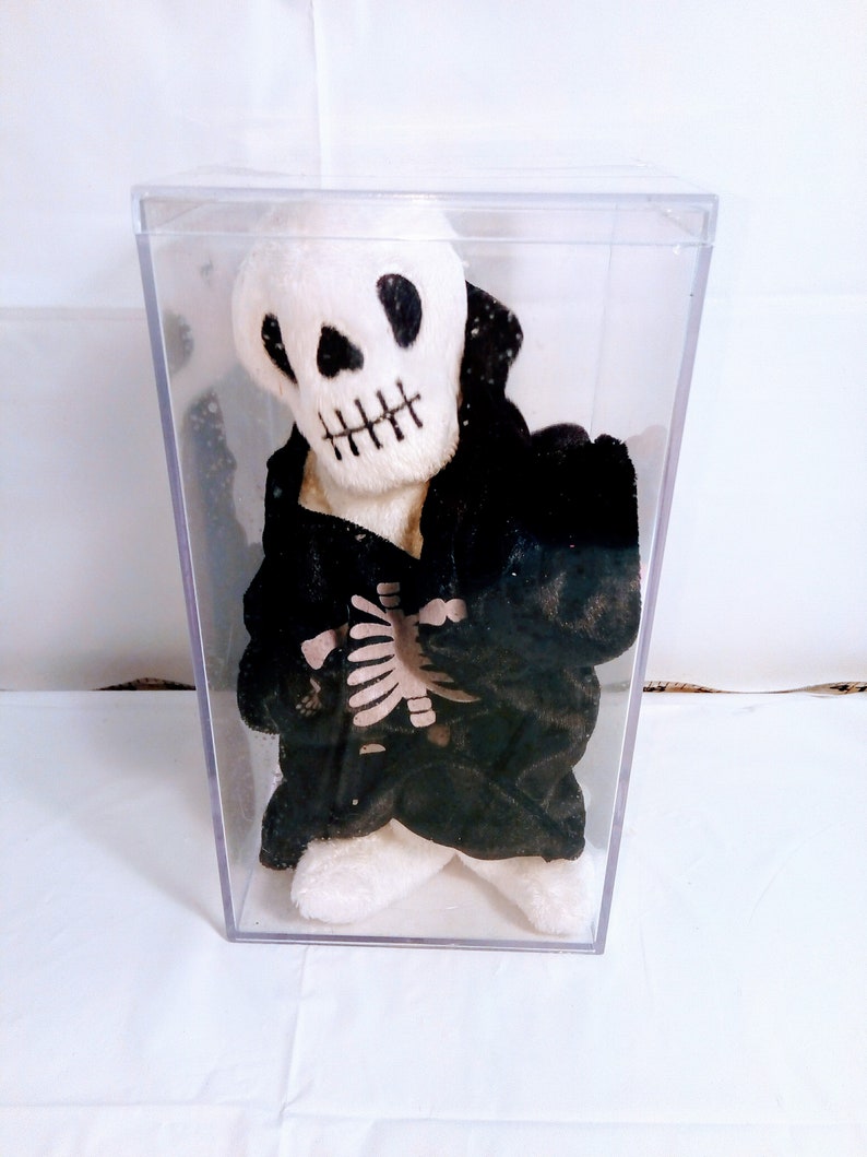 skeleton beanie baby
