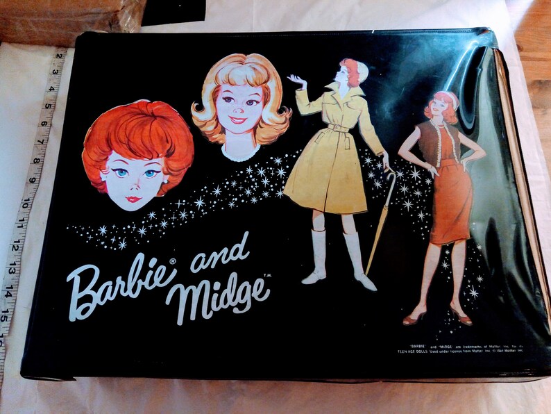 vintage black barbie case