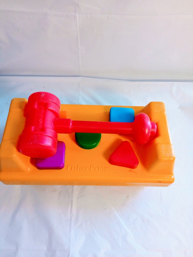 fisher price hammer bench