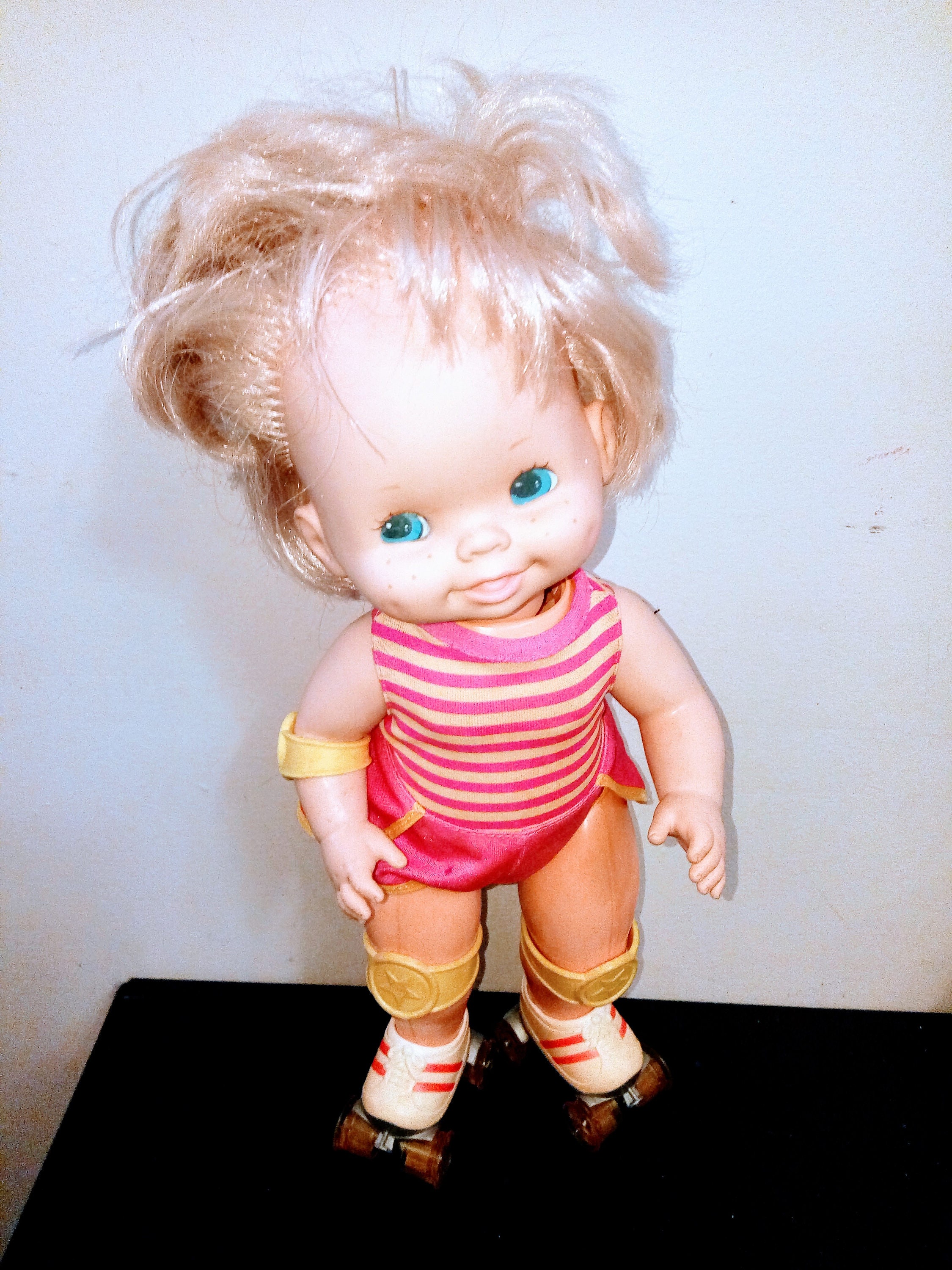 baby skates doll