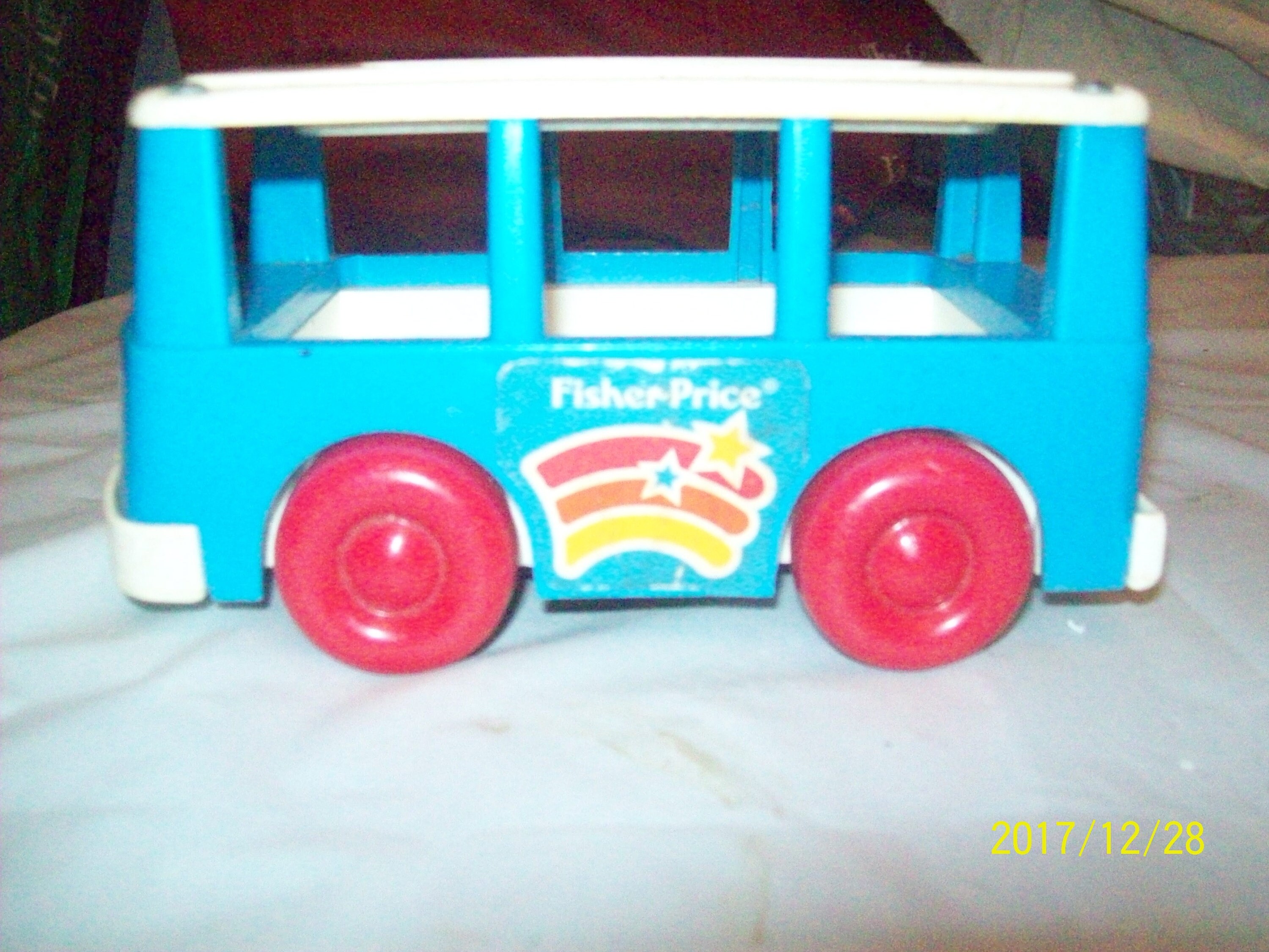fisher price school bus 1990