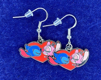 Orecchini Stitch & Angel Disney