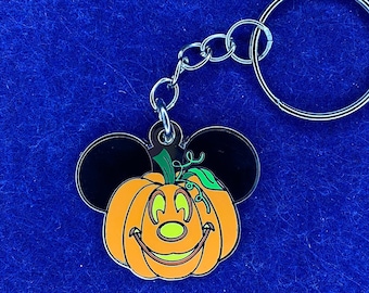 Mickey Mouse Halloween Jack-O-Lantern Pompoen Disney sleutelhanger
