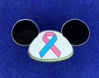 Micky Ohren Pink und Blau Ribbon INFANT LOSS Awareness Disney Fantasy Pin