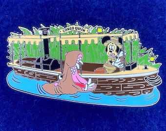 Mickey Mouse Jungle Cruise Skipper Disney Fantasy Pin