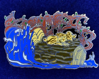 Spilla Disney Br'er Rabbit Splash Mountain Fantasy di Imagineer Terri Hardin