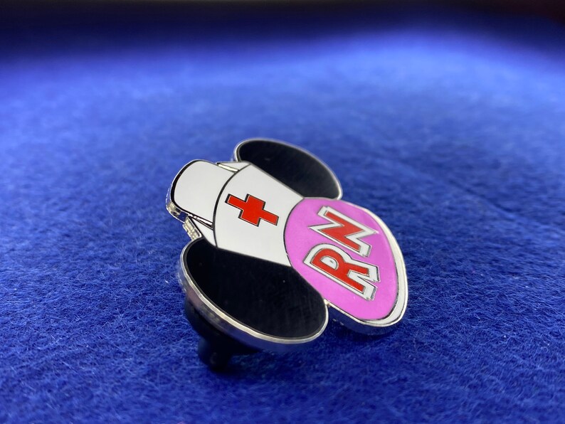 Support RN Mickey and Minnie Ears Disney Fantasy Pin Registered Nurse image 4