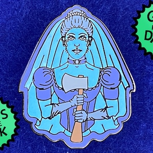 Constance The Haunted Mansion Attic Bride GLOWING Disney Fantasy Pin