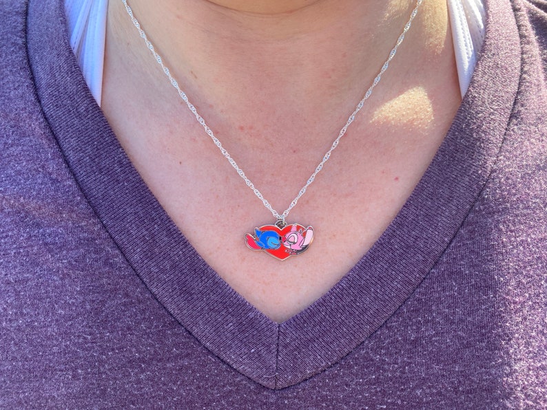 Collar Stitch & Angel Disney imagen 2