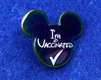 Ich bin geimpft Micky Maus Disney Pin