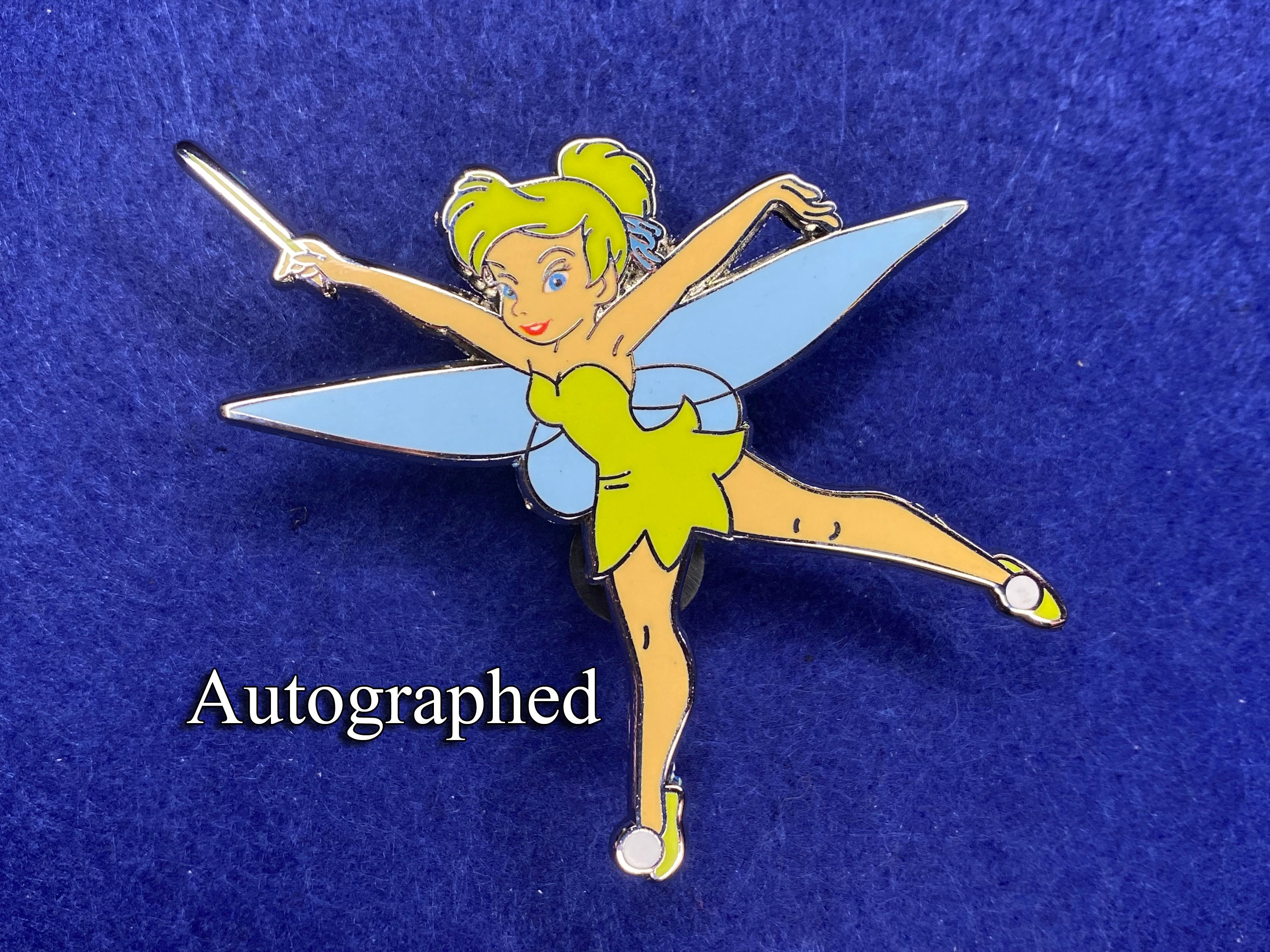 Autographed Flying Tinker Bell Disney Fantasy Pin - Etsy