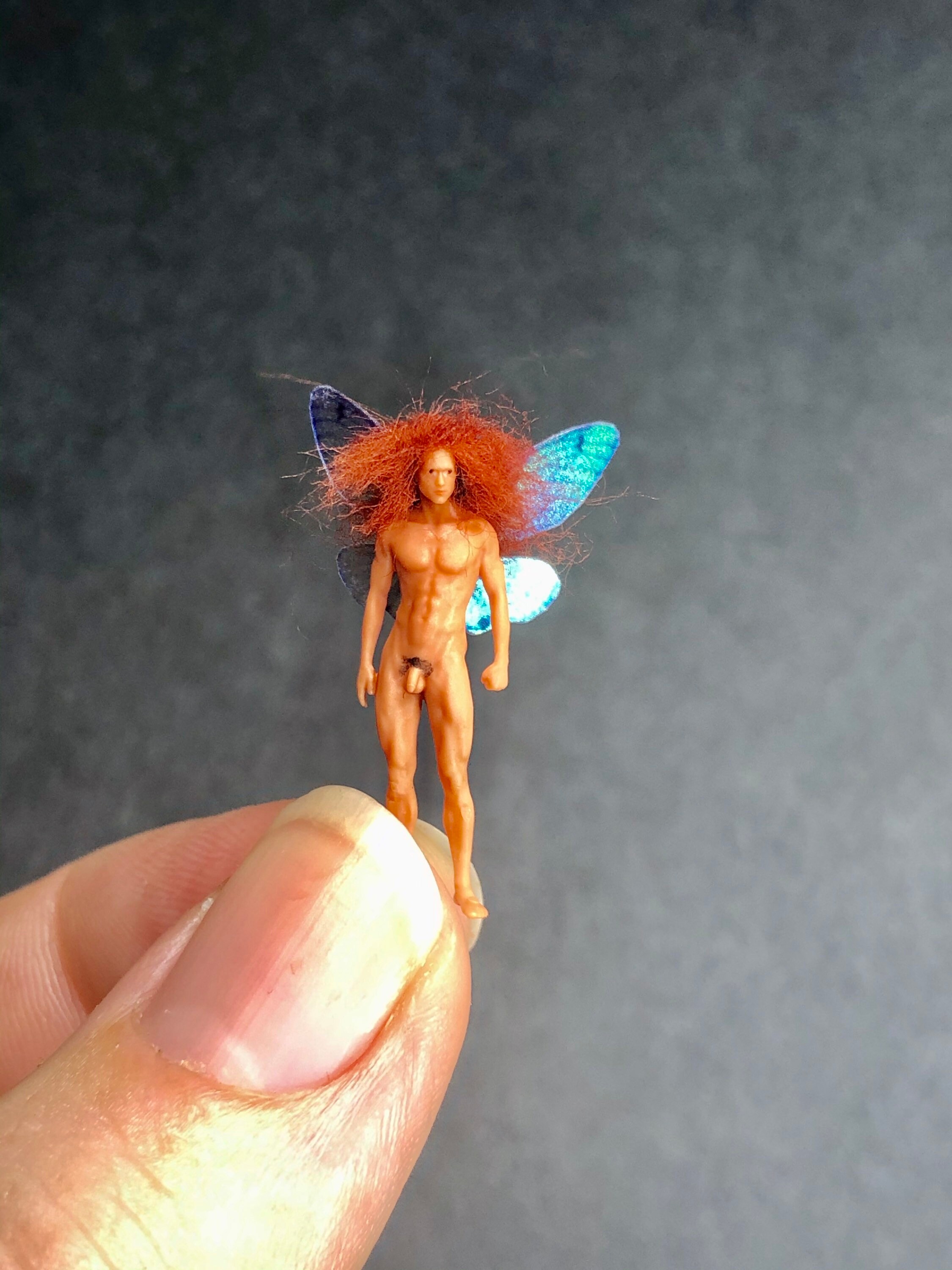 Brad Miniature Fairy Micro Fairy Tiny Elf Etsy