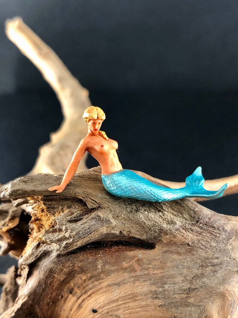 Miniature Mermaid Micro Mermaid Figurine | Etsy