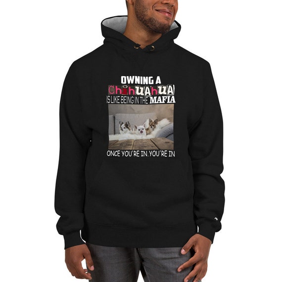 champion hoodie print