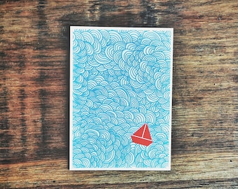 Postal "Lago Salvaje"