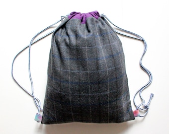 bolsa cosida a mano "Karl"