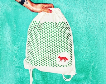 Bolsa de gimnasio "Zorro en el bosque"
