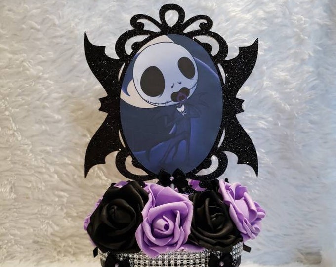 1 Pc Jack Skellington Baby Shower Centerpiece/ Baby Jack Skellington