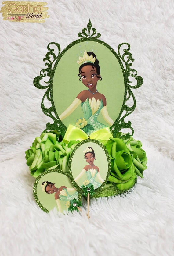 1 Pc Tiana Centerpiece Princess And The Frog Centerpiece Etsy