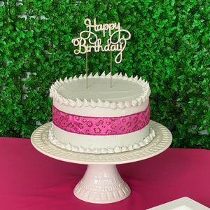 Cake Topper, Happy Birthday Cake topper