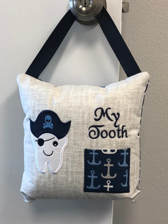 Pirate Tooth Fairy Pillow Etsy
