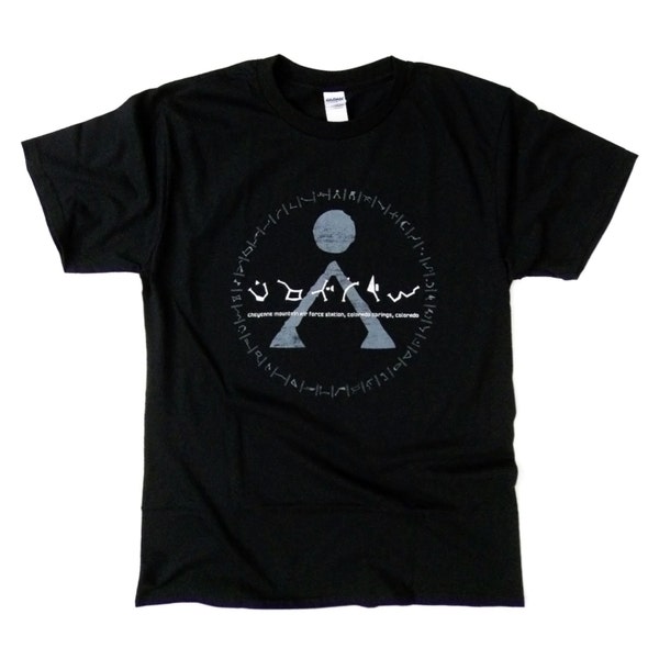 S - 5XL > Stargate inspired T-shirt - Origin Earth Symbol > "Distressed" design